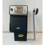 Braun Bk 100 Automatic Electronic Flash For Use With Kodak Ek 4 And 6. Fixed Price $13.01.