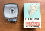 Vintage Lomography Diana Flashlight For 162B Camera, Untested, Original Box. Fixed Price $12.99.