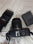 Canon Eos R50 V Mirrorless Camera Rf-s 14-30MM Lens Kit Godox TT350C Ttl Flash. Fixed Price $850.00.