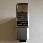 Canon Canolite D Flash Gun With Case Japan Compatible Film Camera. Fixed Price $20.97.