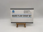 Minolta Macro Flash 1200AF Set Manual German. Fixed Price $11.46.