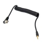 2.5MM To Male Flash Pc Sync Cable Cord With Screw Lock For Canon Nikon Seagull. Fixed Price $7.99.