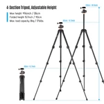 Andoer Q160SA Tripods Camera With Panoramic Ballhead For Dslr Digi. Fixed Price $110.30.