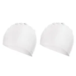 Patikil Silicone Caps, 2 Pack Unisex Non-slip Swimming Size, White. Fixed Price $22.98.