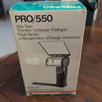 Camera Flash Hanimex Pro 550 Gun Screw Mount Grip New Nos. Fixed Price $60.00.