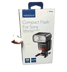 Insignia NS-DCF200S Compact Flash 36 Guide Number 24-105MM Coverage For Sony. Fixed Price $25.99.