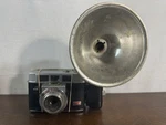 Kodak 35 Automatic Camera W/ Original Flash, Untested. Fixed Price $49.99.