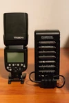 Godox TT685IIN Ttl Camera Flash Light With High Quality Rechargable Batteries. Fixed Price $110.00.