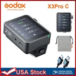 Godox X3 Pro Touchscreen Ttl Flash Trigger For Canon 2.4G Wireless Lcd. Fixed Price $99.99.