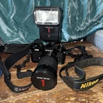 Nikon FE2 35MM Film Camera Vivitar Series 1 200MM F/3.5 Macro Len 600N Flash Lot. Fixed Price $769.99.