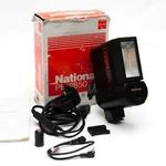 Boxed National PE-2850 Electronic Flash Japan Nikon F3 FM2 FE2 Canon A-1 AE1 F1. Fixed Price $42.90.