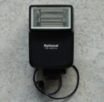 National PE-201M- Vintage Electronic Flash Unit, Shoe Mount, Zenon Bulb, For Slr. Fixed Price $31.00.