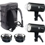 Elinchrom Three Off Camera Flash Dual Kit. Fixed Price $2434.95.