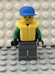 Lego System 2537 Extreme Team Raft Minifigure Cmf. Fixed Price $9.00.