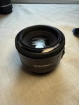 Yongnuo YN50MM F1.8 Auto Focus Lens Canon Ef Mount Preowned Excellent. Fixed Price $49.99.