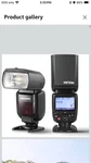 Neewer NW700-C Flash GN60 Ttl Speedlite Compatible With Canon Dslr Cameras. Fixed Price $60.00.