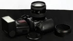 Minolta Alpha 303SI Super Af 35MM Film Slr C/w 24-85/3.5-4.5 Lens & 3600 Kit. Fixed Price $351.99.