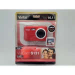 Vivitar Vivicam S131 Digital Camera, 16.1 Megapixels With Touchscreen New/sealed. Fixed Price $25.00.