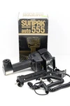 Sunpak Auto 555 Flash With Battery Holder-bracket-pc Chord+ Manual. Fixed Price $79.99.