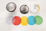 Godox FG-100 Grip, Diffusor AD-S17, Reflector AD-S2, Case CB-57 Gels+grid. Fixed Price $28.00.