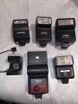 Achiever Minolta Sunpak Polaroid Shoe Mount Flashes For Film Digital Dslr. Fixed Price $35.00.