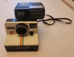 Polaroid Onestep Land Camera Alfon PR-50/A Flash Rainbow- Untested Parts/repair. Fixed Price $15.00.
