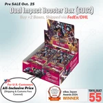 Gundam Card Game Dual Impact Booster Box GD02 Japanese Factory Tape Sealed Psl. Fixed Price $60.49.