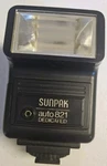 Sunpak Auto 821 Flash (read Desc.). Fixed Price $17.13.