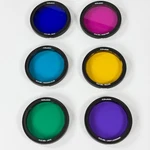 Profoto Clic Gel 6X Set Blue Yellow Pink Purple Jade *used* For Series Flash. Fixed Price $129.99.
