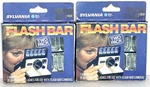 2-VINTAGE Sylvania Blue Dot Bar Two Pack 20 Flashes For Polaroid SX-70 Nos. Fixed Price $22.75.