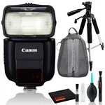 Canon Speedlite 430EX Iii-rt (intl Model) With Aluminum Tripod And Backpack. Fixed Price $699.95.