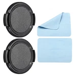 Patikil Camera Lens Cap, 2 Pack Sides Pinch Front Cover With 43MM, Black. Fixed Price $13.29.