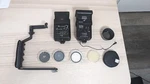 Large Lot Of Camera Accessories Flash, Uv Filters, And C-grip. Fixed Price $9.99.