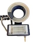 Dine Auto-exposure Macro-light Ring Flash + Sunpak AD-27A Untested. Fixed Price $49.99.