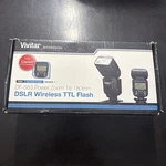 Vivitar DF-583 Power Zoom 18-180MM Wireless Ttl Camera Flash Attachment. Fixed Price $29.99.