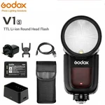 Godox V1-S 2.4G Ttl Hss Camera Flash Speedlite Round Head Light For Sony Usa. Fixed Price $194.00.