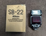 Nikon SB-22 Speedlight Flash Tested Working Minor Battery Corrosion. Fixed Price $24.67.