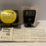 Sunpak Auto Electronic Flash Unit 650-121 Vintage Camera With Box. Fixed Price $19.99.