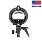 S-type Bracket Bowens Mount Holder For Speedlite Flash Softbox Pk Godox. Fixed Price $17.09.