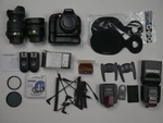 Nikon D5100 Dslr Bundle 35MM F/1.8G Prime & 18-55MM Vr Lenses Full. Fixed Price $349.00.
