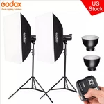 Us 2*GODOX SK400II Studio Strobe FLASH+X2T TRIGGER+60*90CM Sofbox 2M Stand Kit. Fixed Price $437.00.