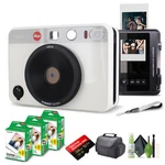 Leica Sofort 2 Hybrid Instant And Digital Camera + Film 60 Sheets White. Fixed Price $569.95.