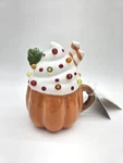 Hobby Lobby Fall Hot Coco Whip Led Light Up Ceramic Decor Pumpkin Latte. Fixed Price $10.99.