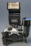 Pentax Super Camera W/ Winder Ii Sunpak 422D Flash System Macro Lens Read!. Fixed Price $39.99.