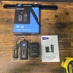 Neewer Channels RT-16 Wireless Studio Flash Trigger. Fixed Price $20.00.