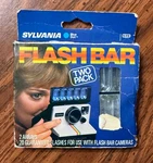 Sylvania Blue Dot Bar - Two Pack 20 Flashes For Cameras. Fixed Price $5.99.