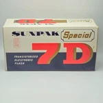 Vintage Sunpak 7D Special Electronic Flash Nos W/ Box Manual. Fixed Price $24.99.