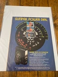Vintage 1977 Sunpak Auto 211 Thyristor Camera Flash Ad. Fixed Price $9.99.