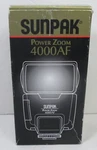 Sunpak Power Zoom 4000AF Flash Hot Shoe Mount For Canon W/box. Fixed Price $24.99.