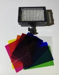 Neewer CN-160 Led Video Lighting Panel With 8 Color Filters For Digital Camera. Fixed Price $32.99.